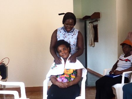 Skill training teen mothers